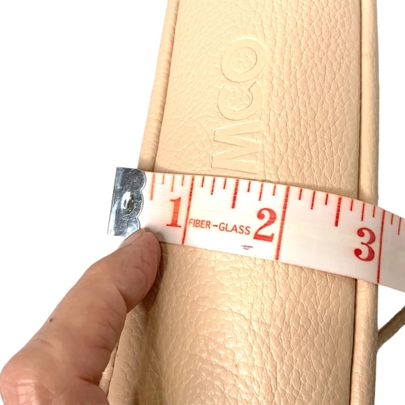 MIMCO Modify Genuine Leather Blush Rose Gold Cross Body / Hip Bag - Picture 9 of 11